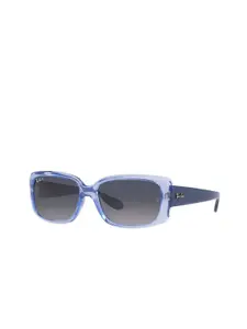Ray-Ban Women Lens & Square Sunglasses With Polarised Lens 8056597718417