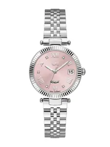 GC GUESS COLLECTION Flair Pink Round Dial Women Quartz Analog Watch - Z01001L3MF