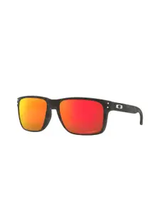 OAKLEY Men Square Sunglasses With UV Protected Lens 888392575272