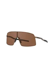 OAKLEY Men Shield Sunglasses With UV Protected Lens 888392589095
