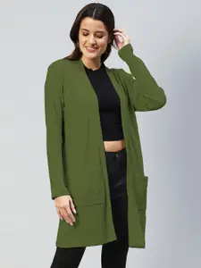 Rigo Solid Open Front Cotton Shrug