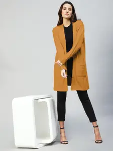 Rigo Solid Open Front Cotton Shrug