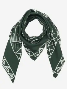 Beau Design Warli Art Printed Scarf