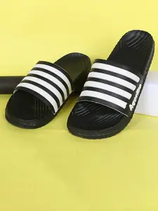 Aqualite Men Striped Sliders