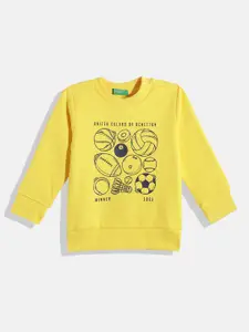 United Colors of Benetton Boys Printed Sweatshirt