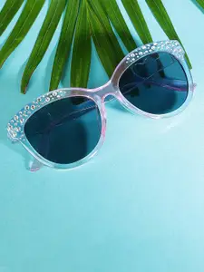 PASSION PETALS Girls Polarised And UV Protected Lens Cateye Sunglasses 11-12pinksunglasses