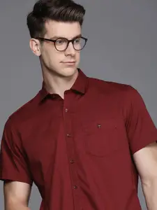 Louis Philippe Sport Slim Fit Opaque Casual Shirt