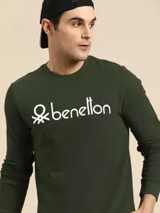 United Colors of Benetton Pure Cotton Printed Sweatshirt