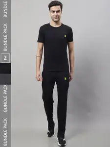 MACK JONNEY Pack Of 2 Logo Printed Sports Tracksuits