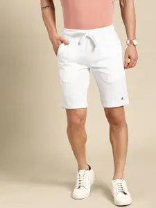 United Colors of Benetton Men Brand Logo Detail Pure Cotton Shorts