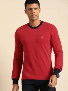 United Colors of Benetton Solid Pure Cotton Sweatshirt