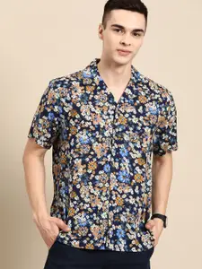 DENNISON Men Smart Block Printed Casual Shirt