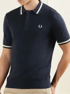Fred Perry Polo Collar Cotton T-Shirt