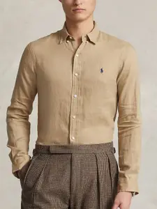 Polo Ralph Lauren Custom Fit Linen Formal Shirt