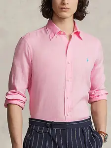 Polo Ralph Lauren Custom Fit Linen Formal Shirt