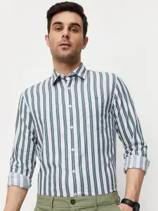 max Striped Pure Cotton Casual Shirt