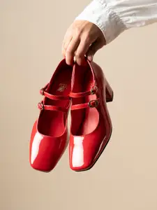 Theater Women Kelly Mogambo Red Mary Jane Heels