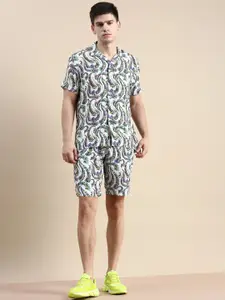 SHOWOFF Printed Shirt With Shorts