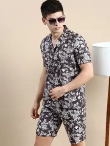 SHOWOFF Printed Shirt With Shorts