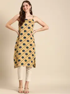 Anouk Ethnic Motifs Printed Sleeveless Kurta