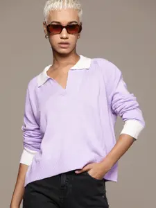 The Roadster Lifestyle Co. Pure Acrylic Relaxed Pullover