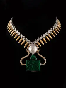 Neeta Boochra Gold-Plated Necklace