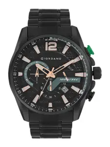 GIORDANO Men Dial & Stainless Steel Straps Analogue Water Resistant Watch GZ-50076-22