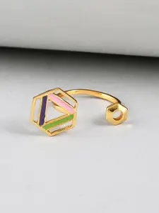 Voylla Gold-Plated Finger Ring