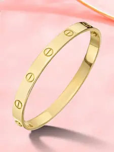 MYKIx Gold-Plated Bangle-Style Bracelet