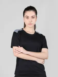 CHKOKKO Round Neck Short Sleeves T-Shirt