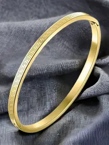 MYKI Women Gold-Plated Bangle-Style Bracelet