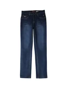 Gini and Jony Boys Clean Look Mid Rise Light Fade Cotton Jeans