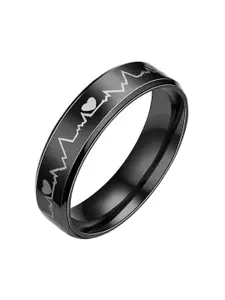 MYKI Heartbeat Band Adjustable Finger Ring