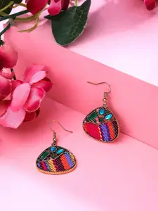 Yellow Chimes Contemporary Drop Earrings