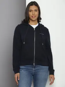 Tommy Hilfiger Solid Long Sleeves Hooded Sweatshirt