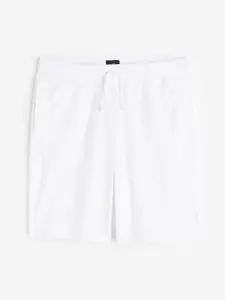 H&M Men Relaxed Fit Knee-Length Terry Shorts