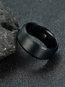 MEENAZ Men Silver Plated Stainless Steel Finger Ring