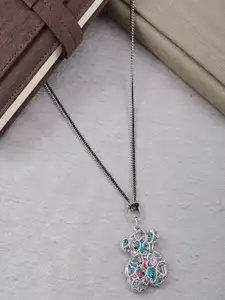 UNIVERSITY TRENDZ Silver-Plated Necklace