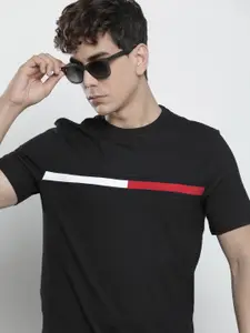 Tommy Hilfiger Pure Cotton Brand Logo Printed Casual T-shirt