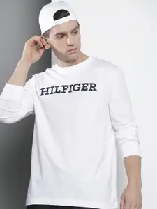 Tommy Hilfiger Sustainable Brand Logo Embroidered Pure Cotton T-shirt