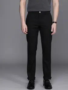 Louis Philippe Sport Men Slim Fit Low-Rise Trousers