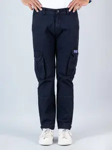 Tistabene Men Relaxed Fit Cotton Cargos Trousers