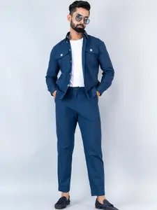 Tistabene Long Sleeves Two Pocket Linen Shirt With Trousers