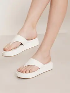 HASTEN Open Toe Flatform Heels