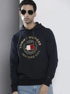 Tommy Hilfiger Pure Cotton Embroidered Hooded Sweatshirt