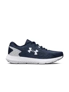 UNDER ARMOUR Men Charged Rogue 3 Knit Textile Running Non-Marking Shoes