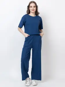 KEPA Round Neck T-Shirt With Trousers