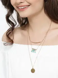 OOMPH Layered Multi-Strand Fashion Necklace