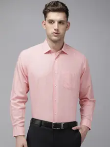 Van Heusen Custom Linen-Cotton Formal Shirt
