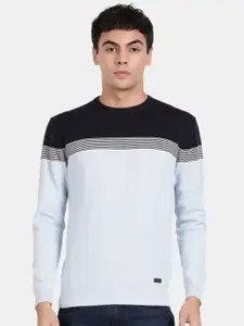 t-base Colourblocked Pullover Cotton Sweatshirt